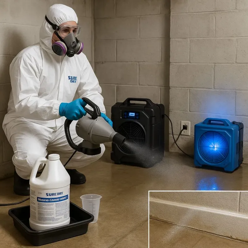 Sanitization and Odor Removal process in Orange County, FL